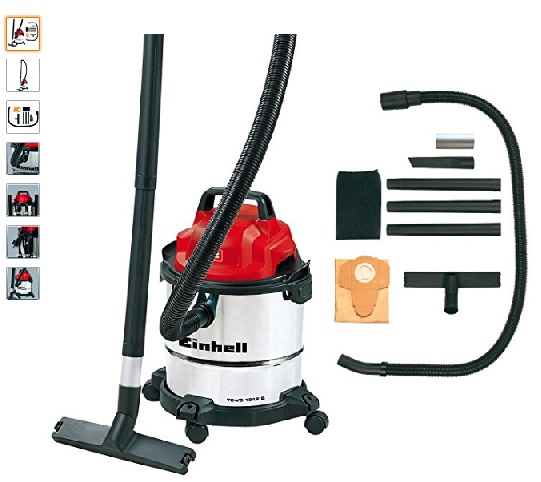 Vhbw 5x Bolsa Aspiradora Compatible Con Einhell RT-VC 1525 SA, TC-VC 18