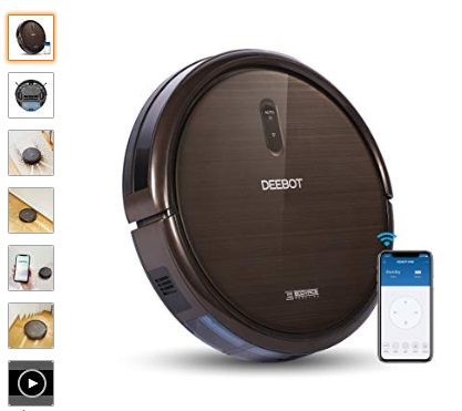 ECOVACS Robotics DEEBOT N79S – El robot aspirador con poder de succión MÁX, Control mediante Smartphone App, Carga Automática